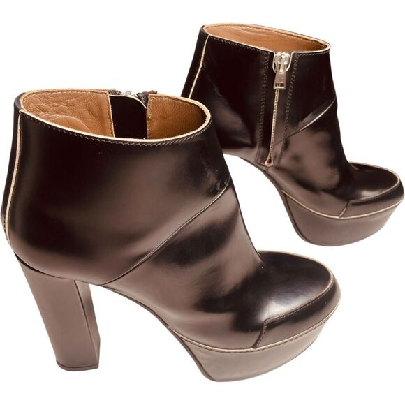 Marni 120MM Brushed Calfskin Ankle Boots - Picture 5 of 14